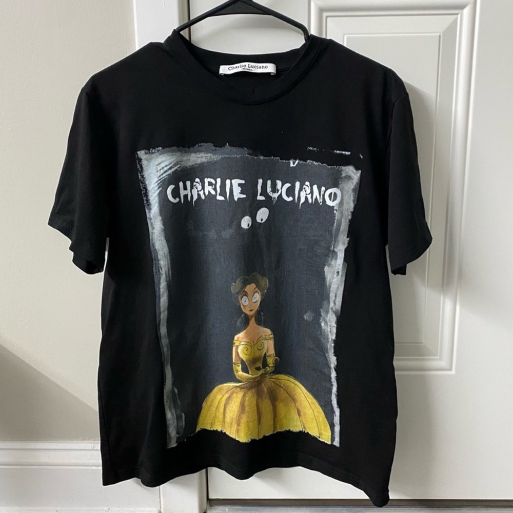 Charlie Luciano Designer Graphic T-Shirt